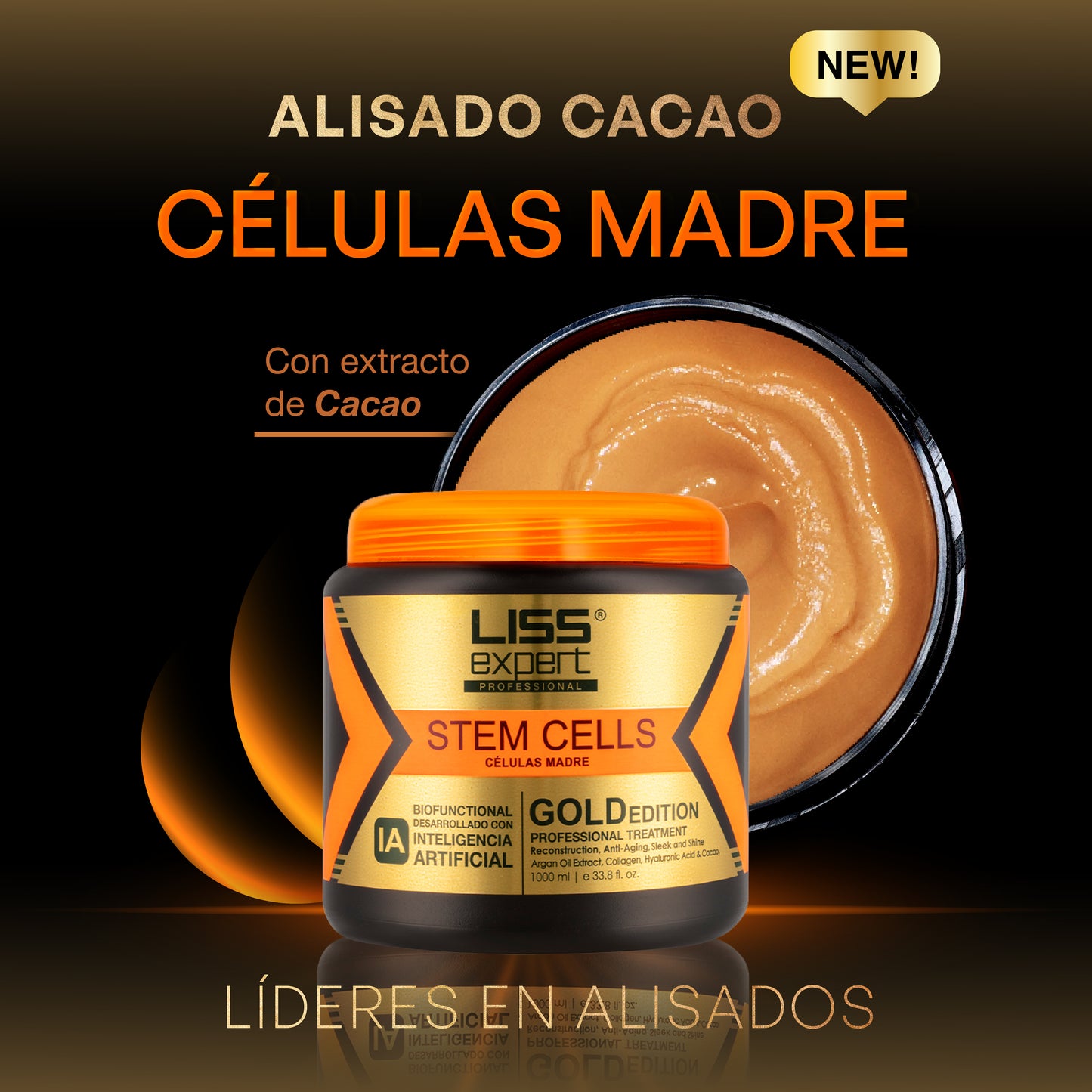 Alisado Células Madre Gold 1000 ML