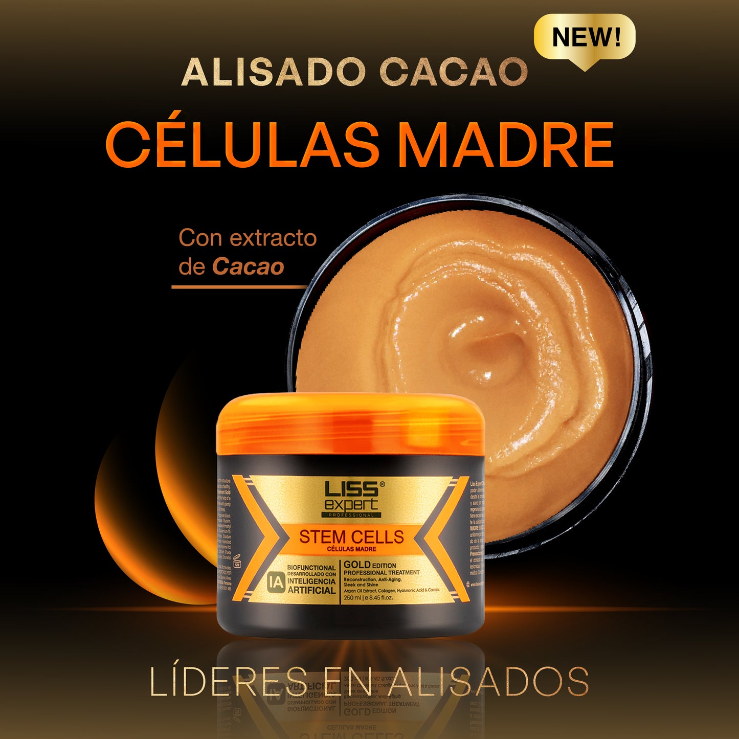 Alisado Células Madre Gold 250 ML