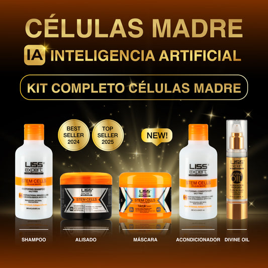 Células Madre Alisado Kit Completo con Magic Mask