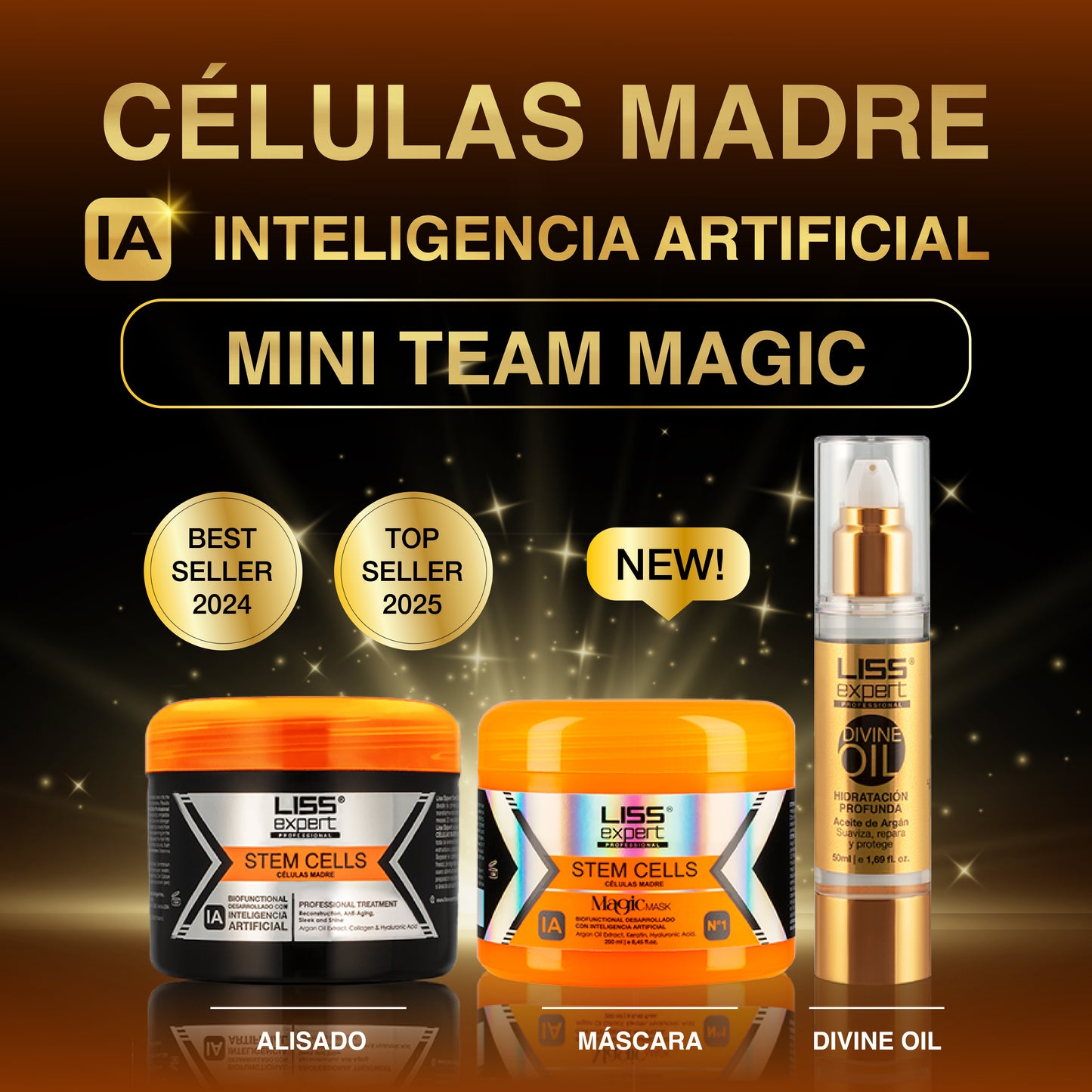 Células Madre Alisado Team Magic 250ml