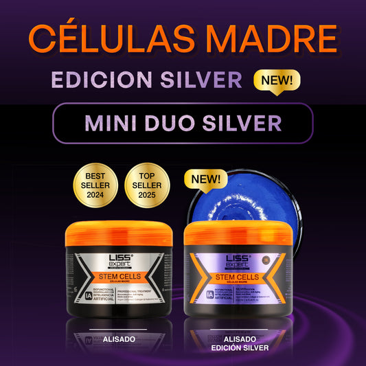 Alisado Células Madre + Alisado Células Madre Edición Silver